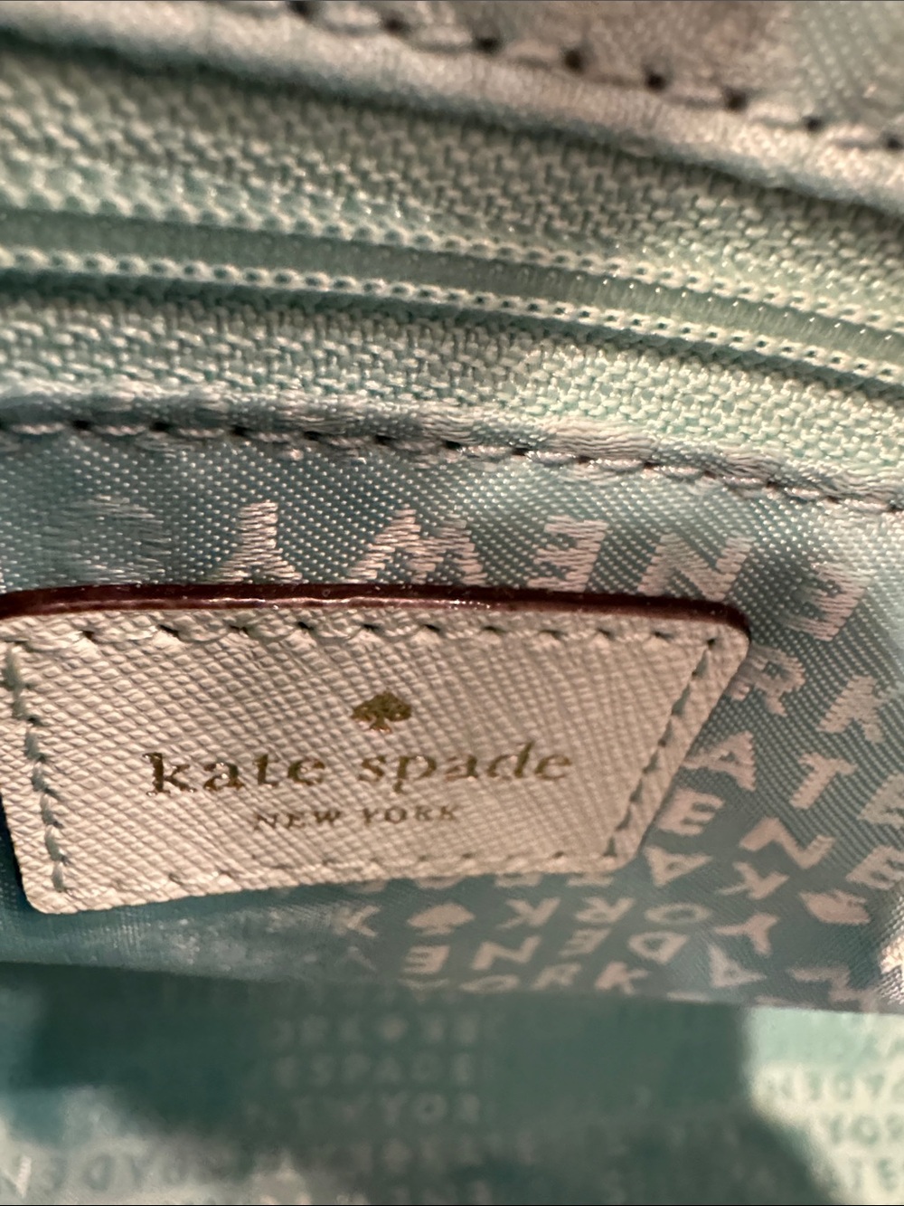 Kate Spade Newbury Lane Small Felix Satchel in Robin's Egg Blue - Picture 12 of 16